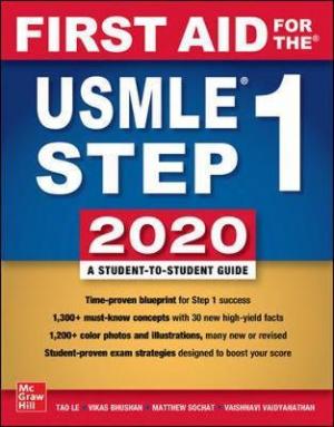 First Aid for the USMLE Step 1 2020, Thirtieth edition Free epub Download